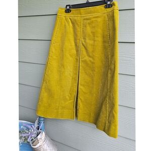 Tory Burch Olive Green Women's A-line Classic Skirt